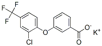 3-(2-CHLORO-4-TRIFLUOROMETHYL)PHENOXY)BENZOICACID,POTASS. CAS#: 72252-48-3