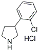 3-(2-CHLORO-PHENYL) PYRROLIDINE HCL CAS#: 1095545-14-4