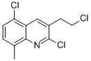 3-(2-CHLOROETHYL)-2,5-DICHLORO-8-METHYLQUINOLINE CAS#: 71114-99-3