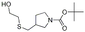3-(2-Hydroxy-ethylsulfanylMethyl)-pyrrolidine-1-carboxylic acid tert-butyl ester CAS#: 1353983-27-3