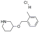 3-(2-Methyl-benzyloxy)-piperidine hydrochloride CAS#: 1289388-20-0