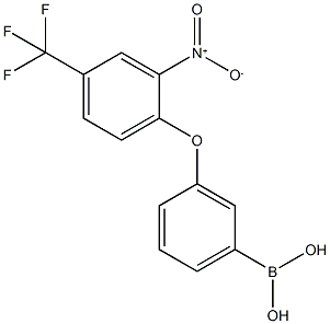 3-[2-Nitro-4-(trifluoromethyl)phenoxy]benzeneboronic acid CAS#: 1072945-94-8