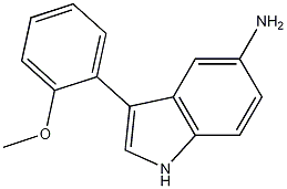 3-(2-methoxyphenyl)-1H-indol-5-amine CAS#: 1175788-42-7