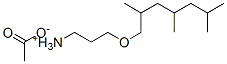 3-[(2,4,6-trimethylheptyl)oxy]propylammonium acetate CAS#: 70660-61-6