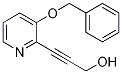 3-(3-(Benzyloxy)pyridin-2-yl)prop-2-yn-1-ol CAS#: 1203499-09-5