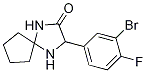 3-(3-BroMo-4-fluorophenyl)-1,4-diazaspiro[4.4]nonan-2-one CAS#: 1272755-98-2