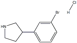 3-(3-BroMophenyl)pyrrolidine HCl CAS#: 1082926-06-4