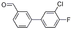 3-(3-Chloro-4-fluorophenyl)benzaldehyde CAS#: 1181381-74-7