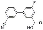 3-(3-Cyanophenyl)-5-fluorobenzoic acid CAS#: 1261901-94-3