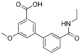 3-[3-(N-EthylaMinocarbonyl)phenyl]-5-Methoxybenzoic acid CAS#: 1261994-07-3