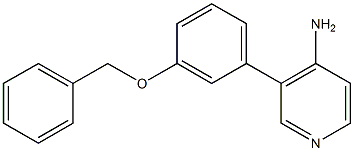 3-(3-(benzyloxy)phenyl)pyridin-4-aMine CAS#: 1258610-29-5