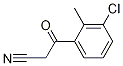 3-(3-chloro-2-Methylphenyl)-3-oxopropanenitrile CAS#: 72569-28-9