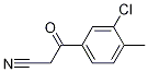 3-(3-chloro-4-Methylphenyl)-3-oxopropanenitrile CAS#: 1341532-01-1