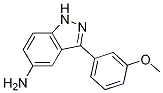 3-(3-methoxyphenyl)-1H-indazol-5-amine CAS#: 1176588-15-0