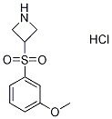 3-[(3-methoxyphenyl)sulfonyl]azetidine hydrochloride CAS#: 1160245-62-4