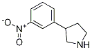 3-(3-nitrophenyl)pyrrolidine CAS#: 1263279-39-5