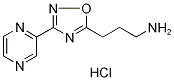 [3-(3-pyrazin-2-yl-1,2,4-oxadiazol-5-yl)propyl]amine hydrochloride CAS#: 1185302-90-2