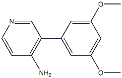 3-(3,5-diMethoxyphenyl)pyridin-4-aMine CAS#: 1258610-34-2