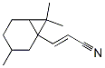 3-(3,7,7-trimethylbicyclo[4.1.0]heptyl)-2-Propenenitrile CAS#: 72214-40-5