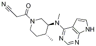 3-((3S,4R)-4-Methyl-3-(Methyl(7H-pyrrolo[2,3-d]pyriMidin-4-yl)aMino)piperidin-1-yl)-3-oxopropanenitrile CAS#: 1092578-48-7