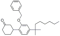 3-[4-(1,1-DiMethylheptyl)-2-(phenylMethoxy)phenyl]cyclohexanone CAS#: 70434-13-8