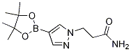 3-(4-(4,4,5,5-tetramethyl-1,3,2-dioxaborolan-2-yl)-1H-pyrazol-1-yl)propanamide CAS#: 1093307-34-6