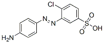 3-[(4-Aminophenyl)azo]-4-chlorobenzenesulfonic acid CAS#: 71205-47-5