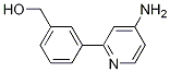 [3-(4-Aminopyridin-2-yl)phenyl]methanol CAS#: 1345472-23-2