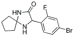 3-(4-BroMo-2-fluorophenyl)-1,4-diazaspiro[4.4]nonan-2-one CAS#: 1272755-90-4
