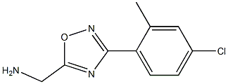 3-(4-Chloro-2-Methylphenyl)-1,2,4-oxadiazole-5-MethanaMine CAS#: 1369017-00-4