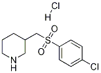 3-(4-Chloro-benzenesulfonylMethyl)-piperidine hydrochloride CAS#: 1289387-37-6