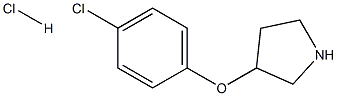 3-(4-Chlorophenoxy)pyrrolidine HCl CAS#: 1260843-12-6