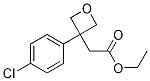 3-(4-Chlorophenyl)-3-oxetaneacetic acid ethyl ester CAS#: 1221819-51-7