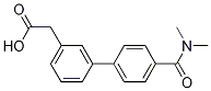 3-[4-(Dimethylcarbamoyl)phenyl]phenylacetic acid CAS#: 1334500-12-7