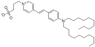 3-(4-((E)-2-[4-(DIDECYLAMINO)PHENYL]ETHENYL)-1-PYRIDINIUMYL)-1-PROPANESULFONATE CAS#: 70807-63-5