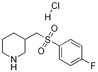 3-(4-Fluoro-benzenesulfonylMethyl)-piperidine hydrochloride CAS#: 1289388-58-4