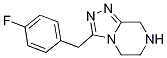 3-(4-Fluoro-benzyl)-5,6,7,8-tetrahydro-[1,2,4]triazolo[4,3-a]pyrazine CAS#: 1159553-30-6