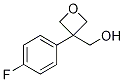 (3-(4-Fluorophenyl)oxetan-3-yl)methanol CAS#: 1378472-32-2