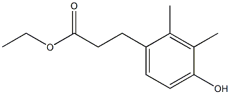 3-(4-Hydroxy-2,3-Dimethyl-Phenyl)-Propionic Acid Ethyl Ester CAS#: 1234845-57-8