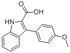 3-(4-METHOXY-PHENYL)-1H-INDOLE-2-CARBOXYLIC ACID CAS#: 70794-11-5