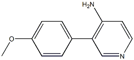 3-(4-Methoxyphenyl)pyridin-4-aMine CAS#: 1258632-56-2