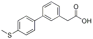 3-[4-(Methylsulfanyl)phenyl]phenylacetic acid CAS#: 1334500-01-4