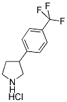3-(4-(TRIFLUOROMETHYL)PHENYL)PYRROLIDINE HYDROCHLORIDE CAS#: 1095545-12-2