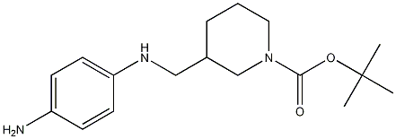3-[(4-amino-phenylamino)-methyl]- piperidine-1-carboxylic acid tert-butyl ester CAS#: 1159976-35-8