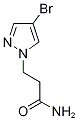 3-(4-bromo-1H-pyrazol-1-yl)propanamide(SALTDATA: FREE) CAS#: 1177349-02-8