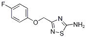 3-[(4-fluorophenoxy)methyl]-1,2,4-thiadiazol-5-amine CAS#: 1092352-32-3