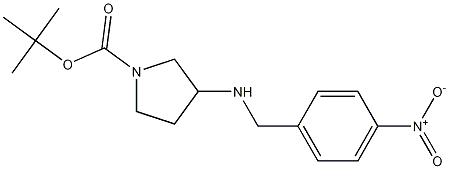 3-(4-nitrobenzylamino)pyrrolidine-1-carboxylic acid tert-butyl ester CAS#: 1204811-26-6