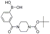 3-(4-(tert-Butoxycarbonyl)piperazine-1-carbonyl)phenylboronic acid CAS#: 1218790-82-9
