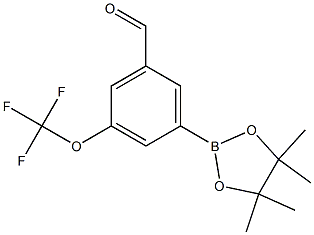 3-(4,4,5,5-TetraMethyl-1,3,2-dioxaborolan-2-yl)-5-(trifluoroMethoxy)benzaldehyde CAS#: 1112209-48-9