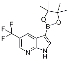 3-(4,4,5,5-Tetramethyl-1,3,2-dioxaborolan-2-yl)-5-(trifluoromethyl)-1H-pyrrolo[2,3-b]pyridine CAS#: 1198094-97-1